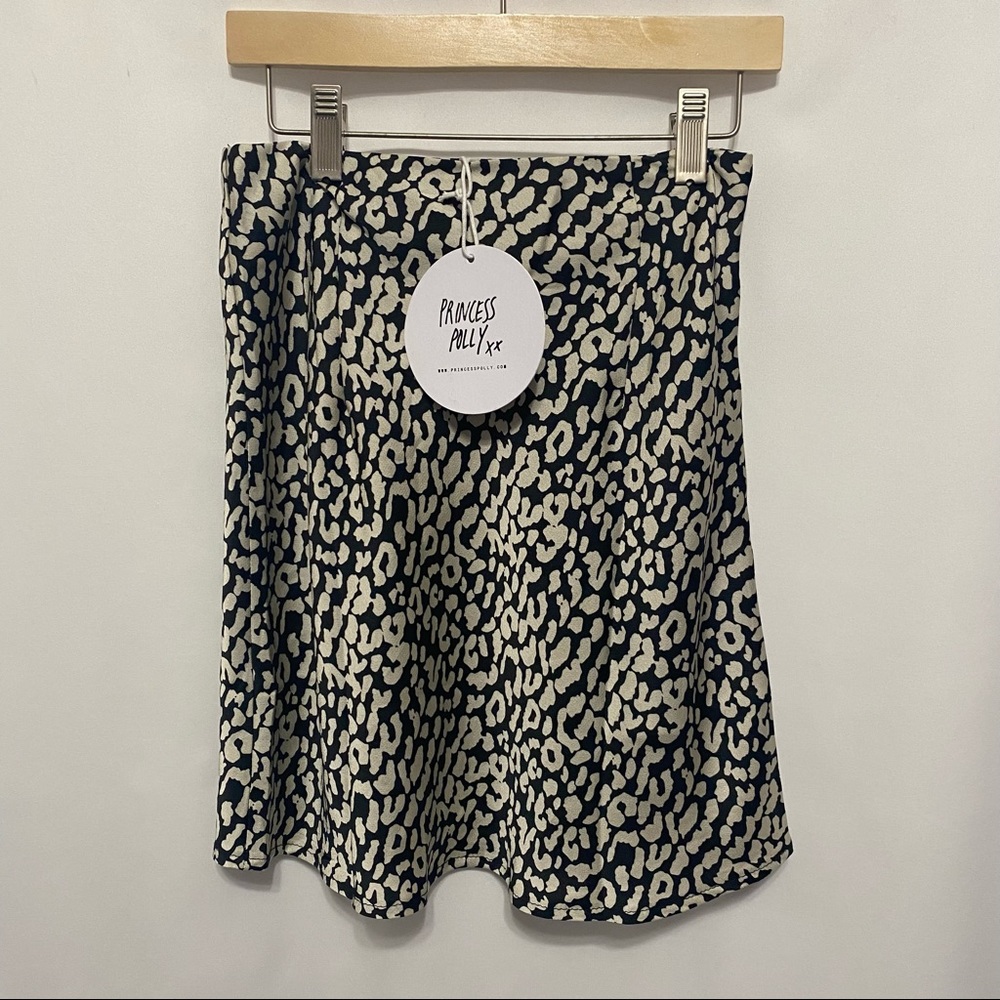 NEW Princess Polly Animal Print Mini Skirt